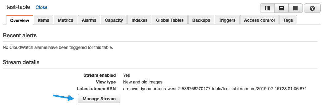 DynamoDB Streams: Enable DynamoDB Streams